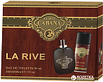 LA RIVE CABANA dāvanu komplekts vīriešiem (tual.ūd. 90 ml + deo 150 ml), 1gab