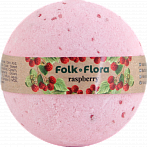 FOLK&FLORA ''Raspberry'' bath bomb,130g