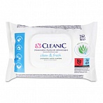 CLEANIC CLEAN&FRESH universal wet wipes with clip, 200pcs