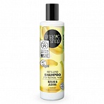 ORGANIC SHOP moisturizing shampoo for normal hair with jasmine and banana extract, 280 ml