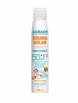 AGRADO Sun Mist KIDS Sensitive Skin SPF50+,200ml