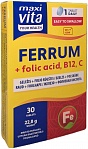 VITAMIR Nutritional supplement  IRON + FOLIC ACID, B12, C, 30 pcs.