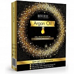 Revuele Argan Oil gift set (face cream 50 ml + hand and nail cream 50 ml + eye elixir 25 ml)