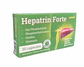 HERBIN Hepatrin Forte for liver health, 30 capsules
