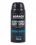AGRADO deodorant-spray for men FRESH WATER, 150ml