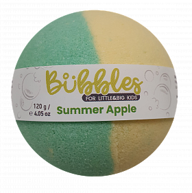 BUBBLES бомбочка для ванны ''SUMMER APPLE'',120 г