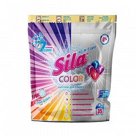 Sila Color laundry capsules, 35 pcs.