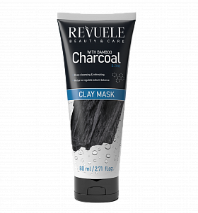 Revuele BAMBOO CHARCOAL Clay Mask, 80ml