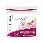 CLEANIC Pure Effect cotton budsm, 100pcs