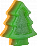 CHRISTMAS TREE- glicerin soap,90g