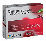 VITAMIR Glycerin Forte with cherry flavor 300mg. 30 pcs.