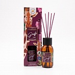 LA CASA AROMAS SAFARI liquid air freshener with sticks Peach and ylang-ylang, 100ml