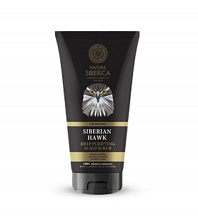 NATURA SIBERICA MEN Siberian Hawk deep cleansing scalp scrub, 150ml
