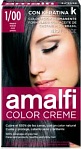 AMALFI HAIR DYE 1/00 BLACK 