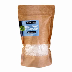 BEAUTY JAR Moisturizing bath crystals Don't Panic it's Organic, 600g