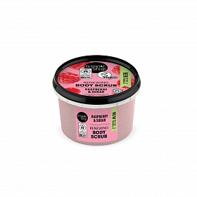 Organic Shop Body Scrub Raspberry Cream, 250 ml