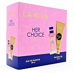 La RIVE for Woman Her Choice Gift Set (Eau de Parfum 100ml + Shower Gel 100ml)