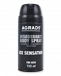 AGRADO deodorant-spray for men ICE SENSATION, 150ml