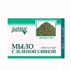 GOLDEN PHARM soap with green clay, 70g