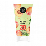 ORGANIC SHOP sunscreen face cream SPF30 with antioxidants and peach extract, 50ml