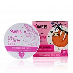 WEIS Lazy care hydrogel eyelid patches with sakura extract, hyaluronic acid and collagen 60pcs