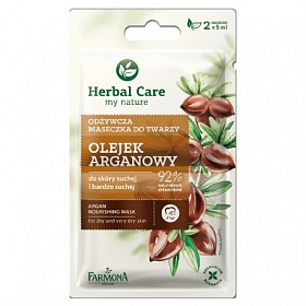 FARMONA Herbal Care  Питательная маска с аргановым маслом 2x5мл