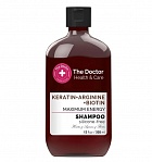 The DOCTOR Health&care Hair Strengthening hair shampoo, Keratin + Arginine + Biotin, 355 ml