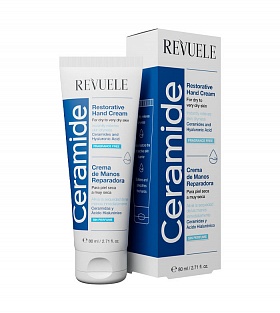 REVUELE Repairing hand cream with ceramide - Dry or very dry skin 80ml