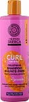 NATURA SIBERIKA Oblepikha Curl control shampoo for curly hair, 400ml 