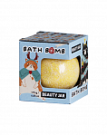 Beauty Jar Bath bomb with sweet almond oil and vitamin E, 115g